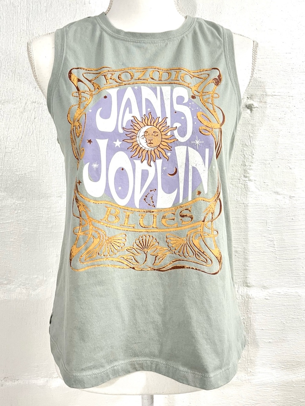 GOODIE TWO SLEEVES JANIS JOPLIN SLEEVELESS TSHIRT